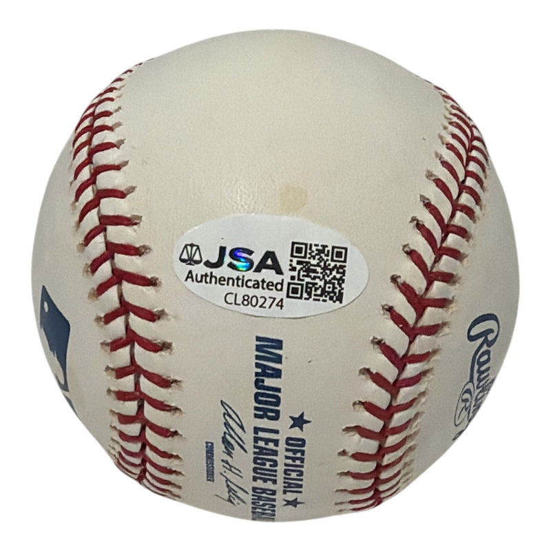 Rick Sutcliffe Signed Autographed ROMLB Baseball w/ CY JSA COA Chicago Cubs