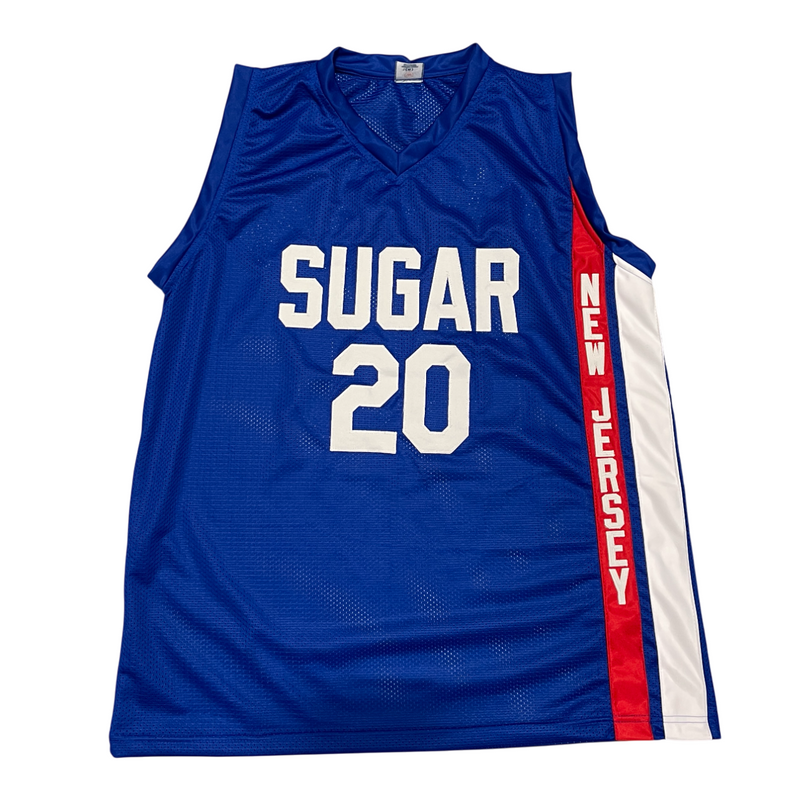 Micheal Ray Richardson Signed Sugar Nets Custom Jersey Insc Beckett W BAS COA