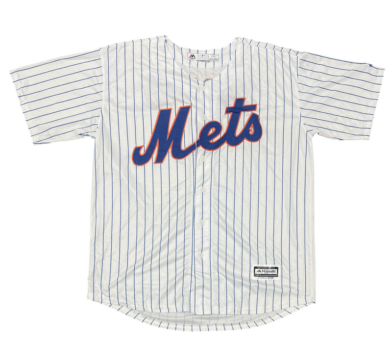 Amed Rosario Signed Autographed NY Mets Pinstripe Custom Replica Jersey JSA COA