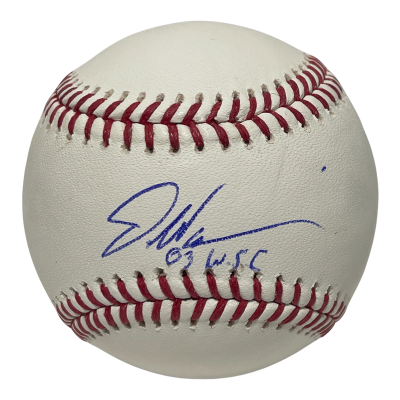 Dontrelle Willis Signed ROMLB Baseball w/ 03 WSC Beckett Witness BAS COA