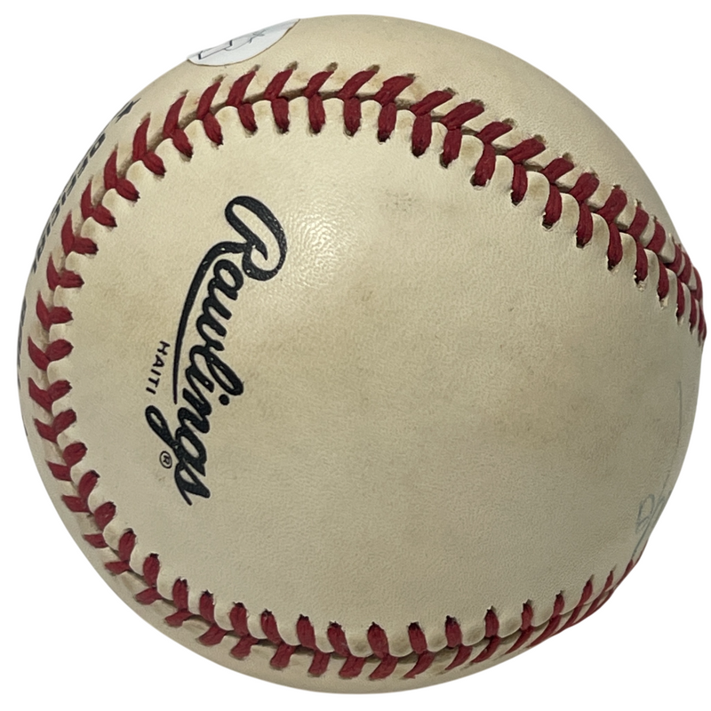 Fernando Valenzuela Signed Rawlings National League Baseball Dodgers JSA COA D