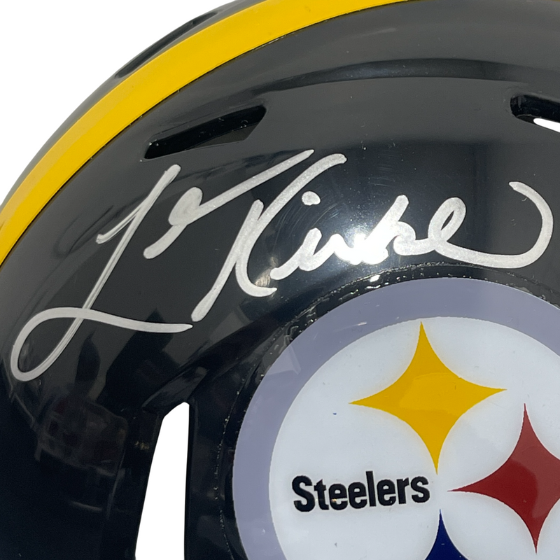 Levon Kirkland Signed Pittsburgh Steelers Speed Mini Helmet Beckett Wit BAS COA