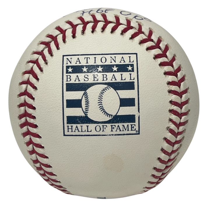 Tony Perez Signed Hall of Fame Logo ROMLB Baseball w/ HOF 00 JSA COA Reds