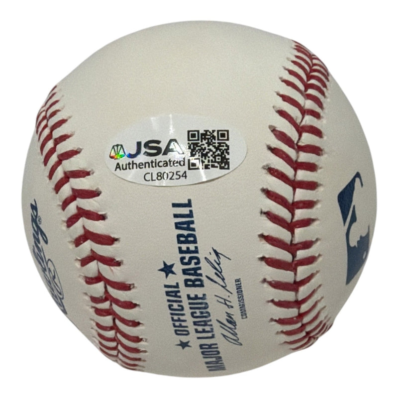 Bert Campeneris Signed Autographed ROMLB Baseball w/ 3 Insc JSA COA Athletics