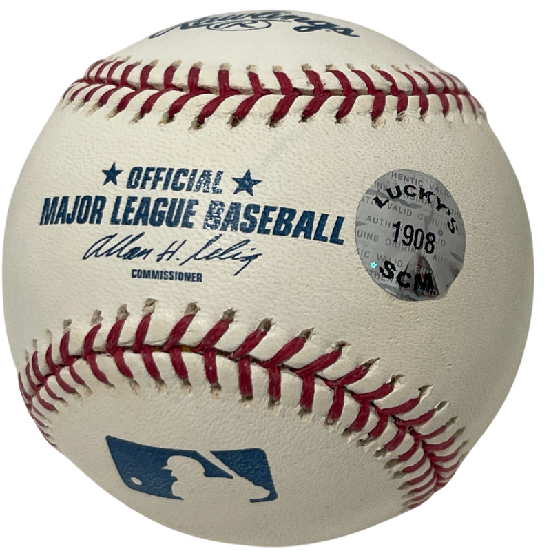 Heath Bell Signed Autographed ROMLB Baseball Mets Padres Marlins LSCM COA