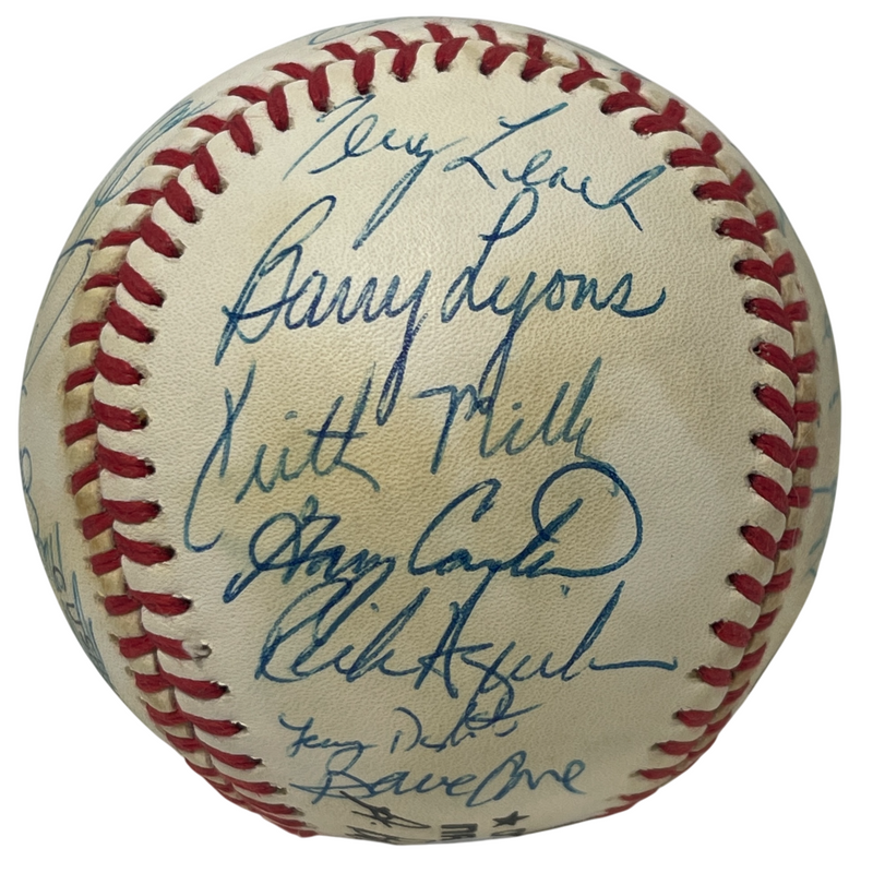 1988 New York Mets Team Signed Autograph ONL National League Baseball JSA LOA A