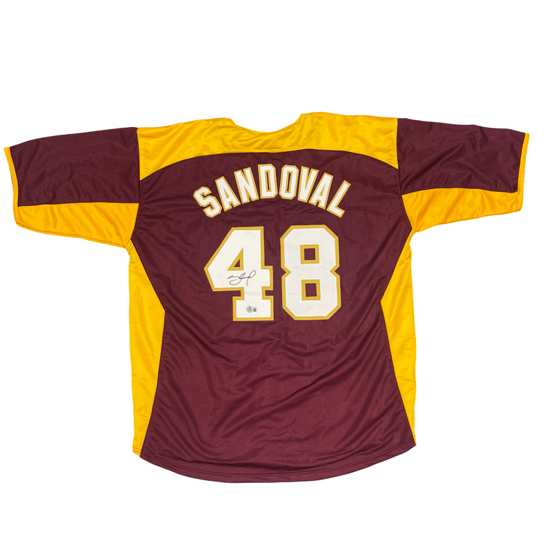 Pablo Sandoval Signed Autographed WBC Venezuela Custom Jersey Beckett BAS COA