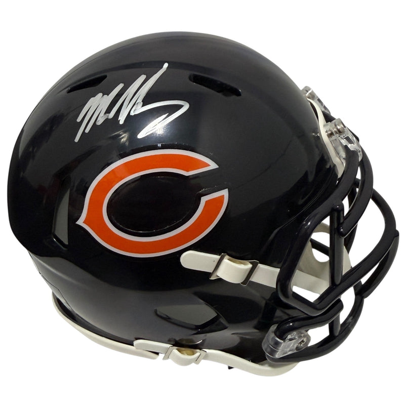 Mike Singletary Signed Autographed Chicago Bears Speed Mini Helmet JSA Wit. COA