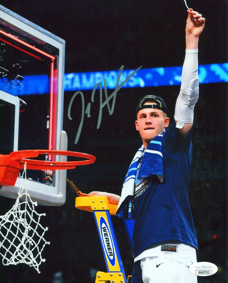 Donte DiVincenzo Signed Autographed Villanova 8x10 Photo JSA Witness COA #2