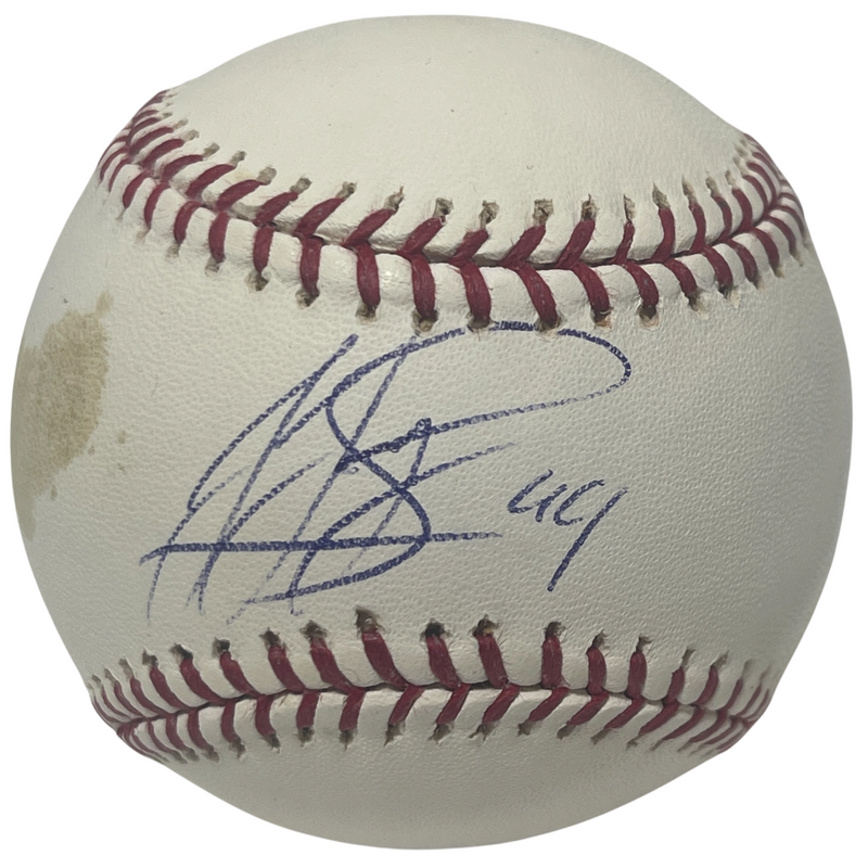 Jair Jurrjens Signed Autographed ROMLB Baseball Atlanta Braves LSCM COA