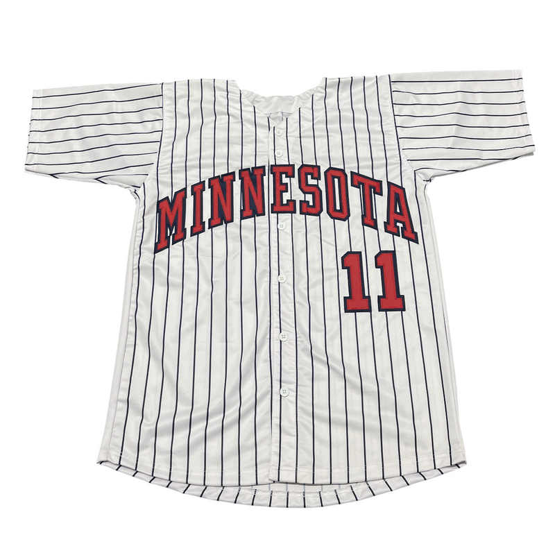 Chuck Knoblauch Signed Minnesota Twins Custom Jersey Beckett Witness BAS COA