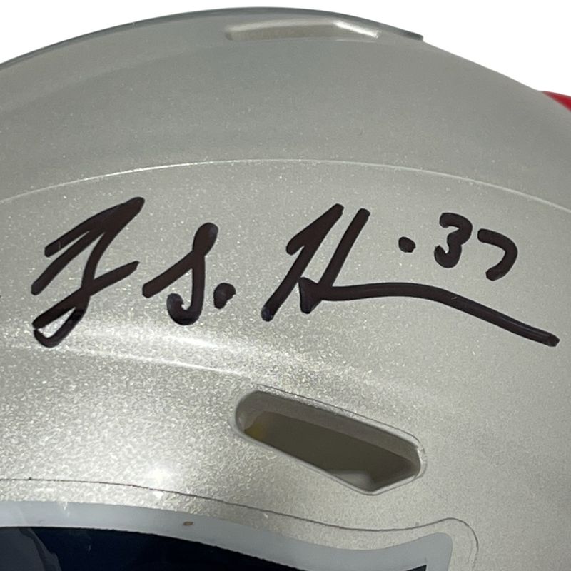 Rodney Harrison Signed New England Patriots Speed Mini Helmet Beckett W BAS COA