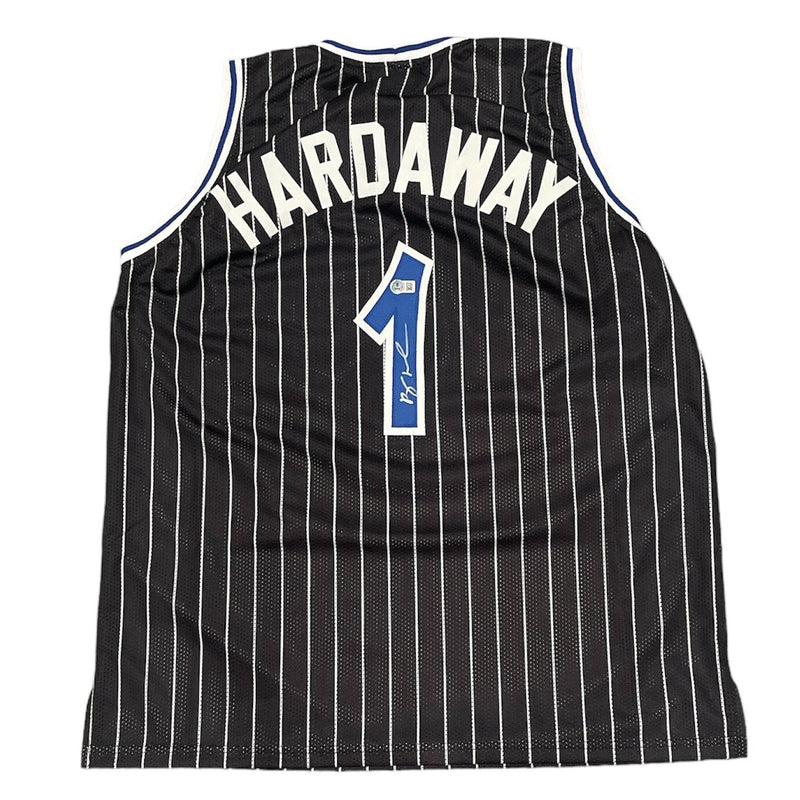 Anfernee Penny Hardaway Signed  Orlando Magic Custom Jersey Beckett Wit BAS COA