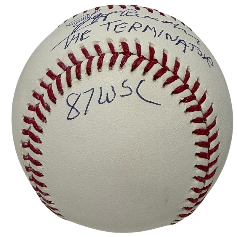 Jeff Reardon Signed Autographed ROMLB Baseball w/ 3 Insc JSA WITNESS COA