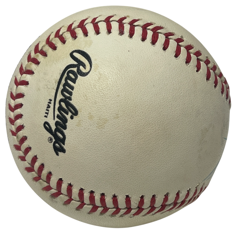 Dwight Doc Gooden Signed Autographed National League ONL Baseball Met LSCM COA A