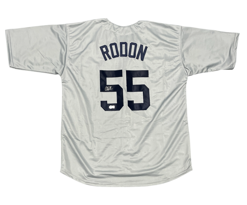 Carlos Rodon Signed New York Yankees Custom Jersey Beckett BAS COA
