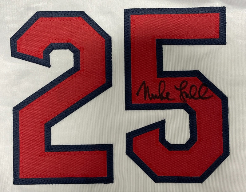 Ramirez Ortiz Lowell Pearce Signed Red Sox WS MVP Custom Jersey Beckett BAS COA