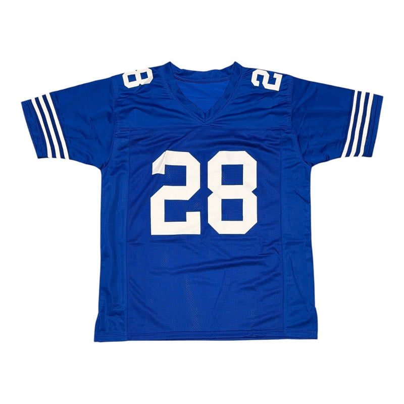 Jonathan Taylor Signed Indianapolis Colts Custom Jersey Beckett Witness BAS COA