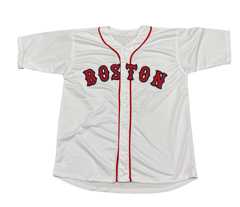 Jim Lonborg Signed Boston Red Sox Custom Jersey w 4 Insc Beckett Witness BAS COA