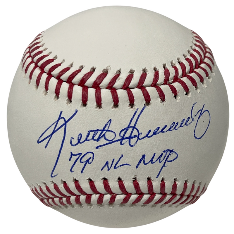 Keith Hernandez Signed Rawlings ROMLB Baseball w/ 79 NL MVP JSA COA