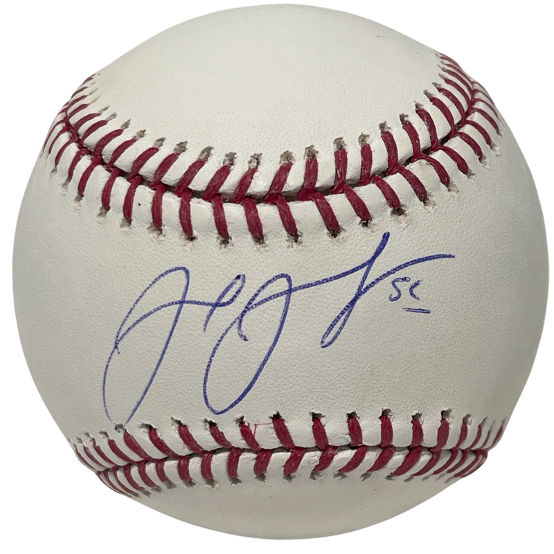 Josh Johnson Signed Autographed ROMLB Baseball Florida Marlins LSCM COA