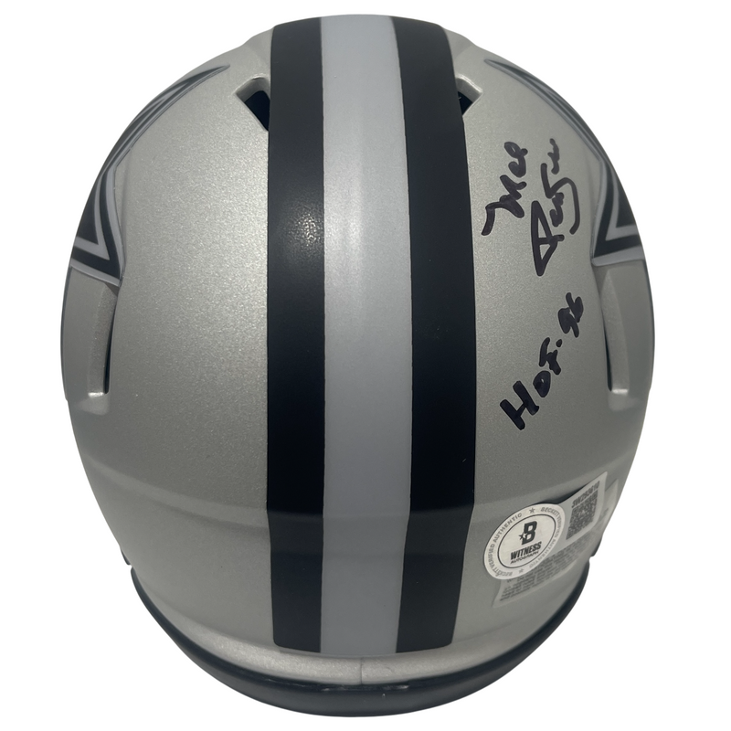 Mel Renfro Signed Cowboys Rave Mini Helmet w/ HOF 96 Beckett Witness BAS COA