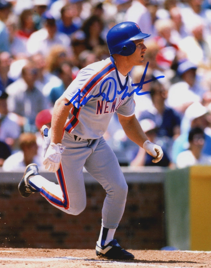 Lenny Dykstra Signed Autographed New York Mets 8x10 Photo LSCM COA #2