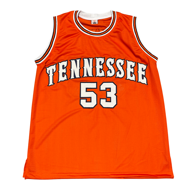 Bernard King Signed Auto Tennessee Custom Jersey w/ HOF 2013 Beckett Wit BAS COA