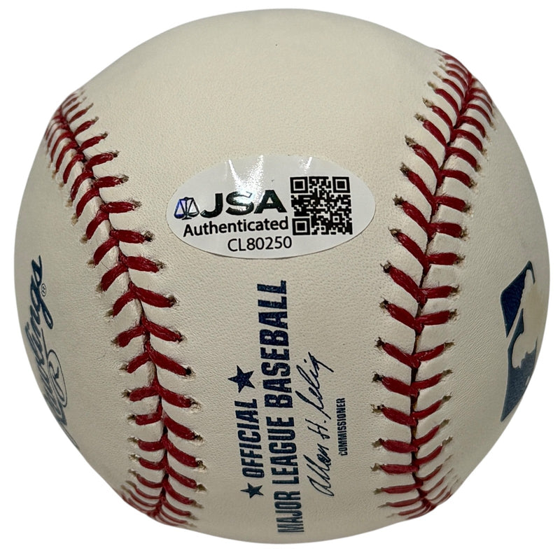Yogi Berra Signed Autographed ROMLB Baseball w/ #8 JSA COA New York Yankees
