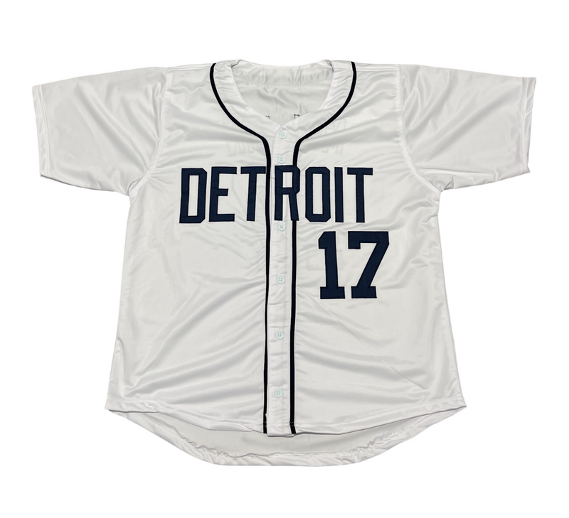 Denny McLain Signed Tigers Custom White Jersey w/ 4 Insc Beckett Wit BAS COA