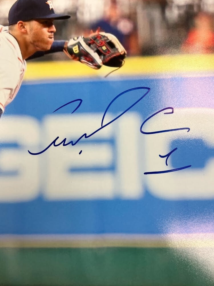 Carlos Correa Signed Autographed 16x20 Photo JSA COA Houston Astros C