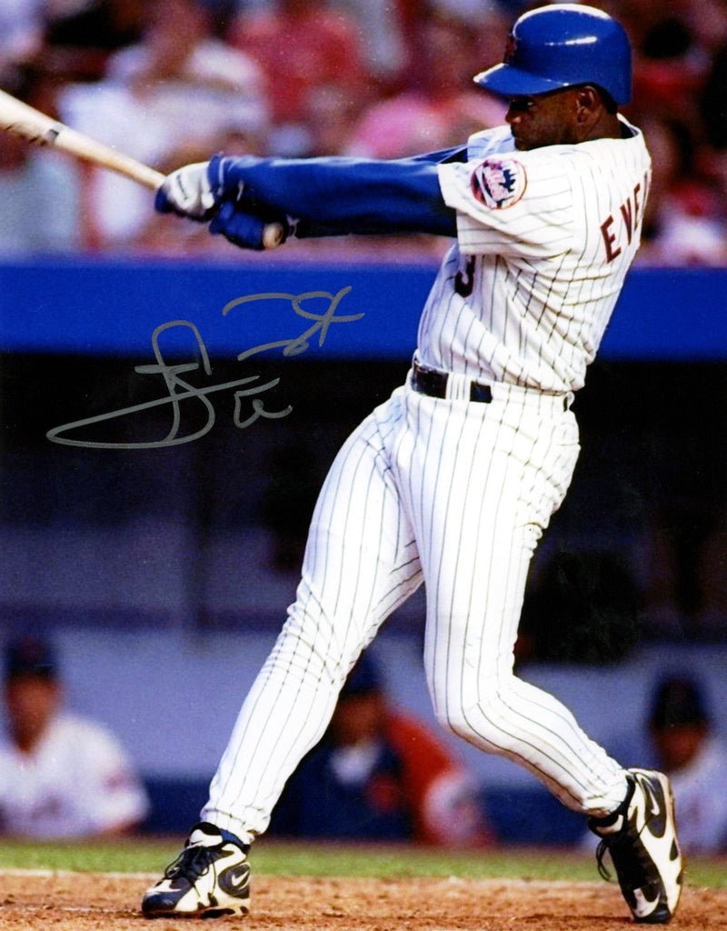 Carl Everett Signed Autographed New York Mets 8x10 Photo LSCM COA