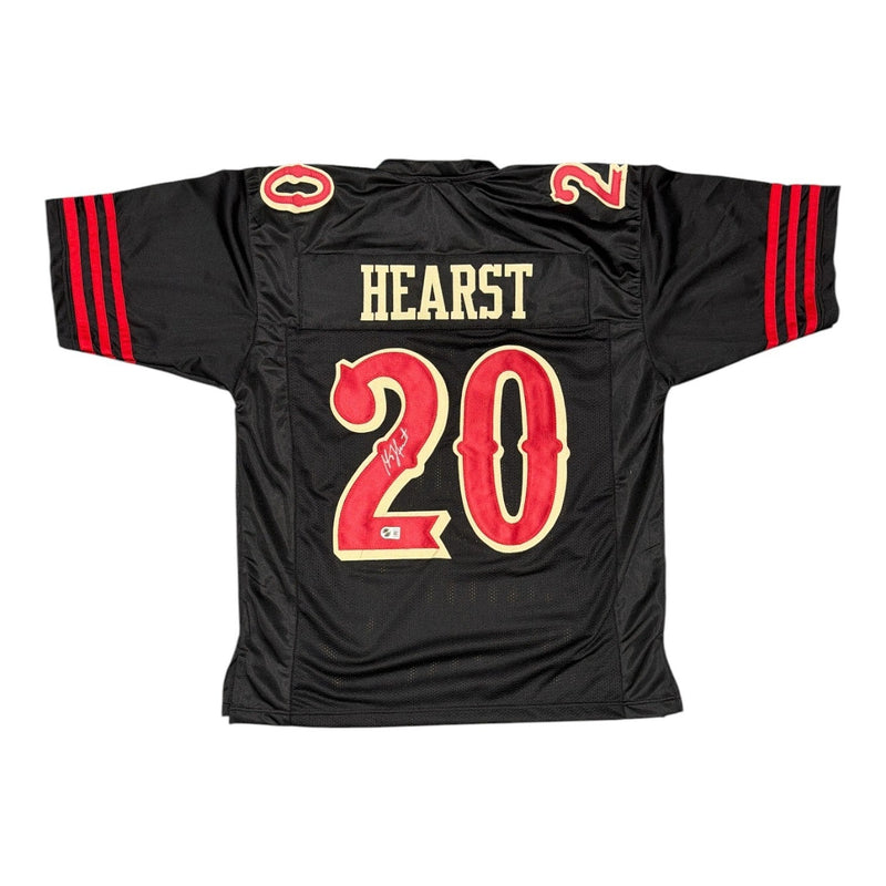 Garrison Hearst Signed San Francisco 49ers Rivalries Custom Jersey BAS COA