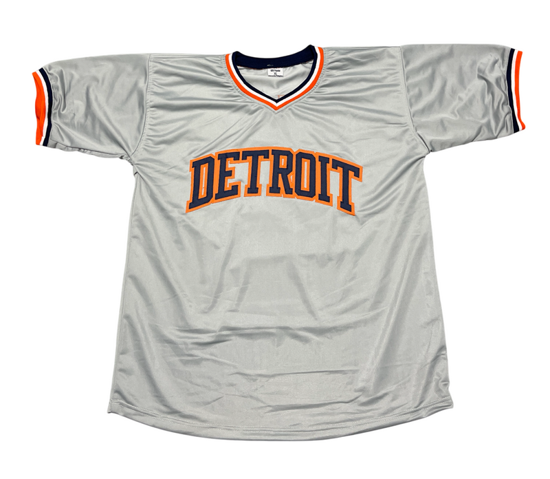 Denny McLain Signed Tigers Custom Grey Jersey w/ 4 Insc Beckett Wit BAS COA