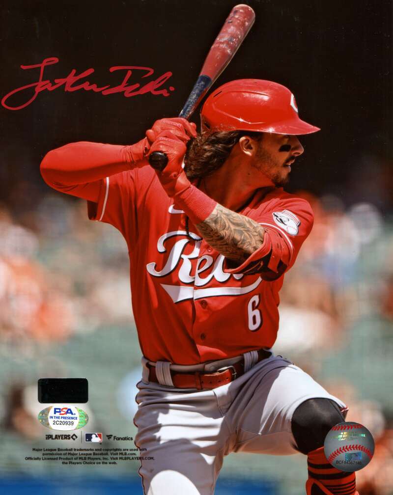 Jonathan India Signed Autographed 8x10 Photo PSA ITP COA #1 Cincinnati Reds