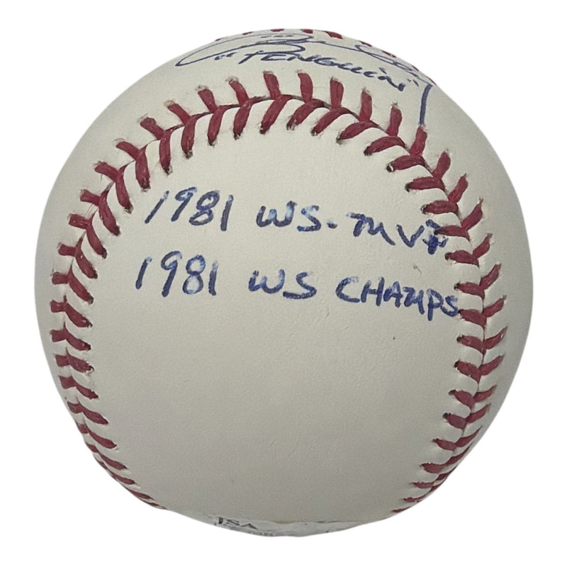 Ron Cey Signed Autographed ROMLB Baseball w/ 4 Insc JSA COA Los Angeles Dodgers