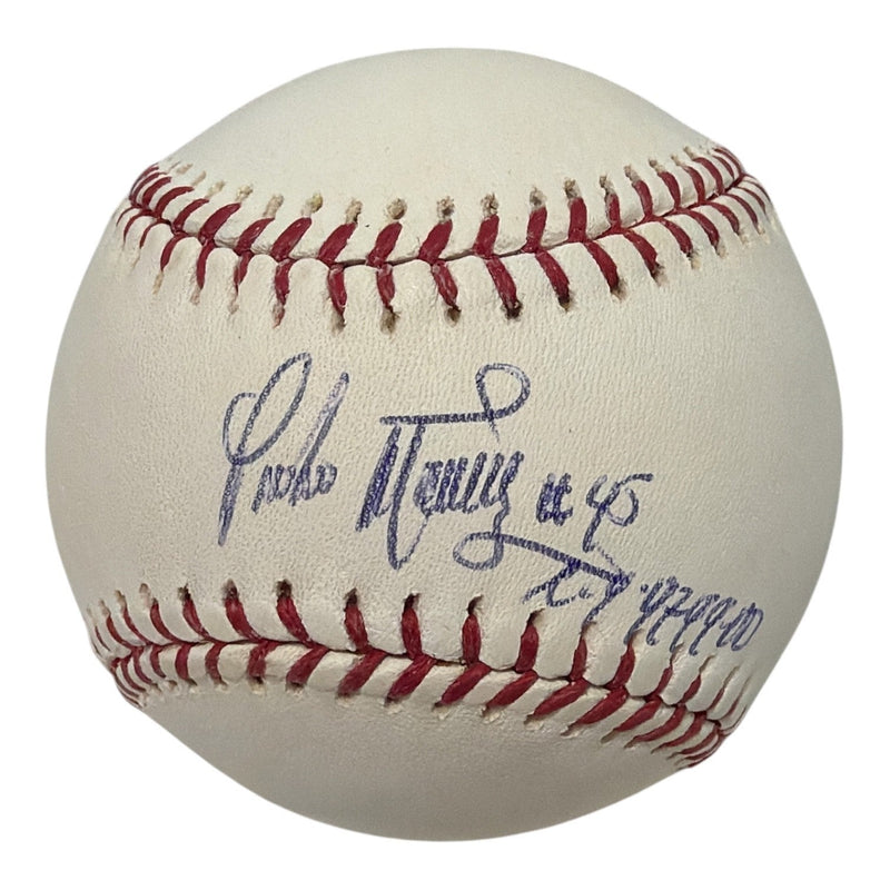 Pedro Martinez Signed Autographed ROMLB Baseball w/ CY Young Ins JSA COA Red Sox