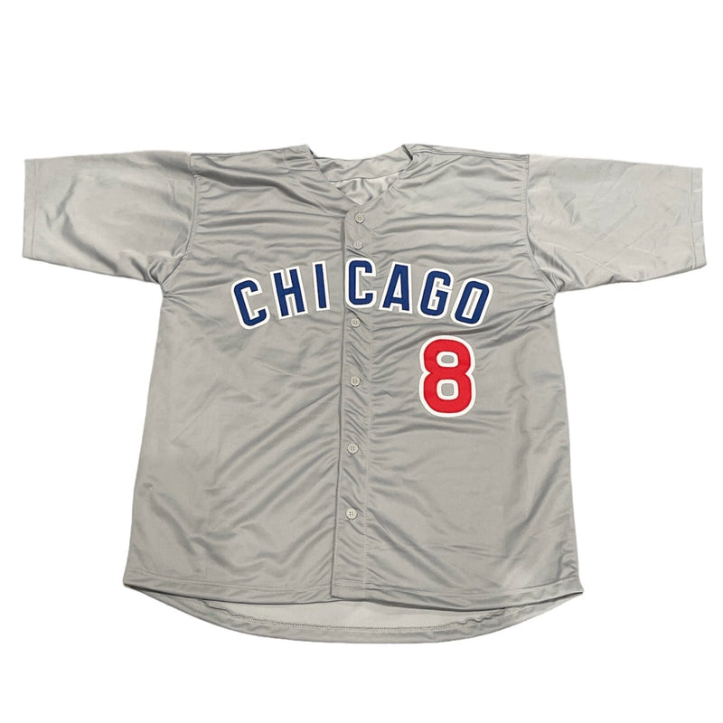 Andre Dawson Signed Chicago Cubs Custom Jersey w/ HOF 2010 Beckett Wit BAS COA