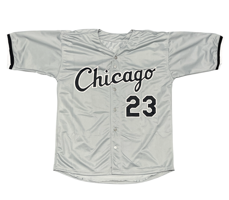 Robin Ventura Signed Chicago White Sox Custom Jersey Beckett Witness BAS COA