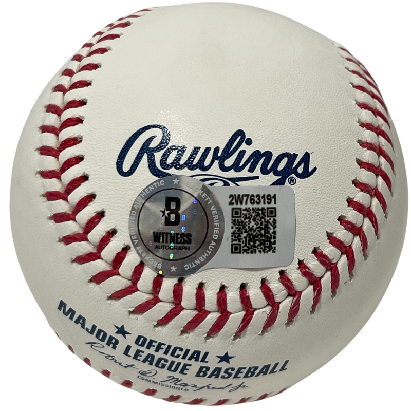 Sammy Sosa & Mark McGwire Dual Signed ROMLB Baseball w/ 2 Insc Beckett W BAS COA
