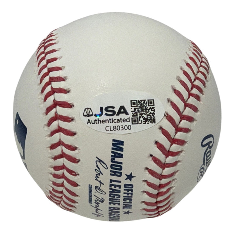 Craig Biggio Signed Autographed ROMLB Baseball w/ HOF 15 JSA COA Houston Astros