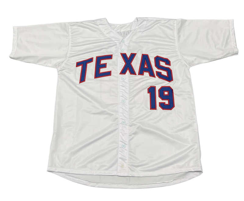 Juan Gonzalez Signed Texas Rangers Custom Jersey Beckett Witness BAS COA