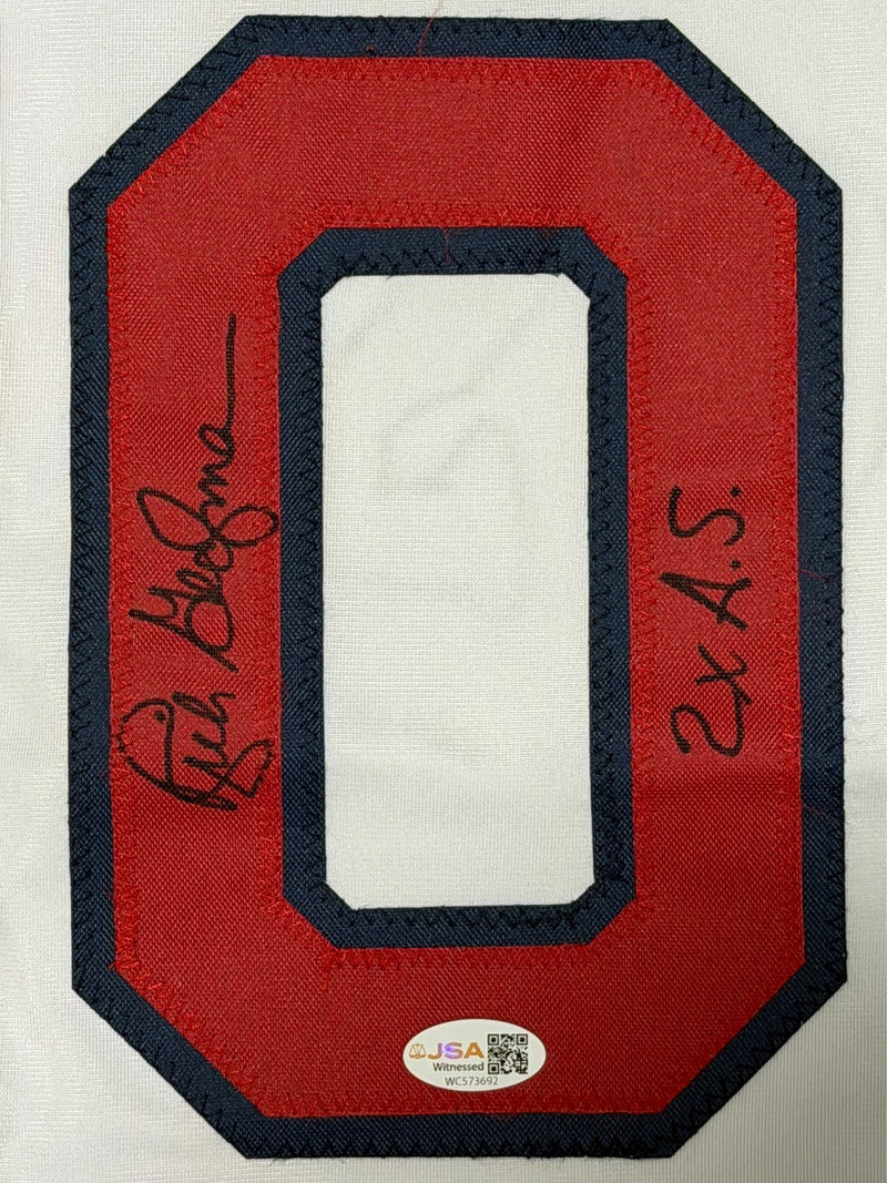 Rich Gedman Signed Boston Red Sox Custom Jersey w/ 2x AS JSA Witness COA