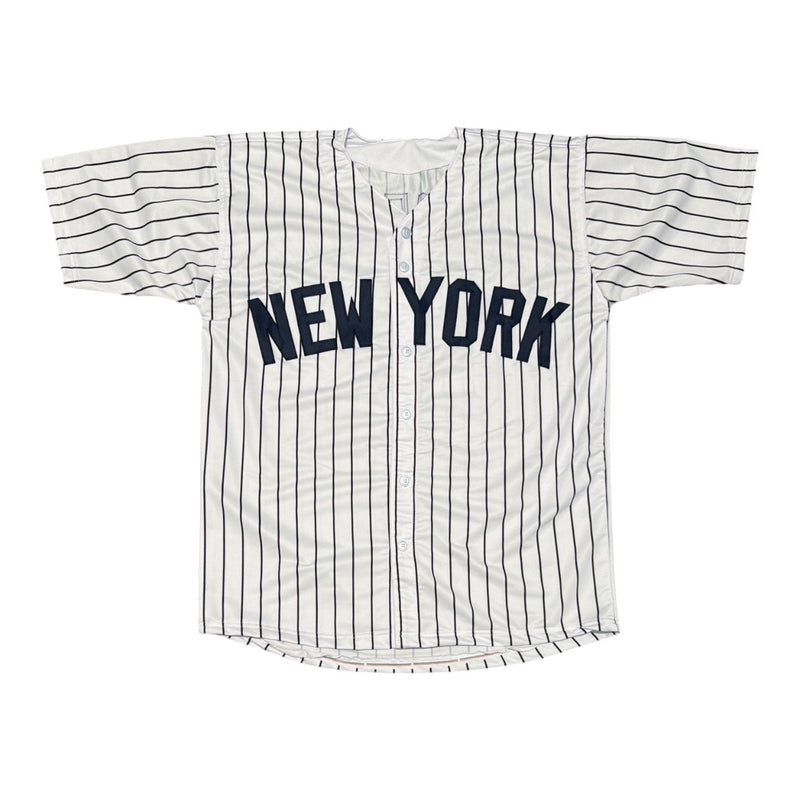 Joba Chamberlain Signed Yankees Custom Jersey w/ 09 WS Champs JSA Witness COA