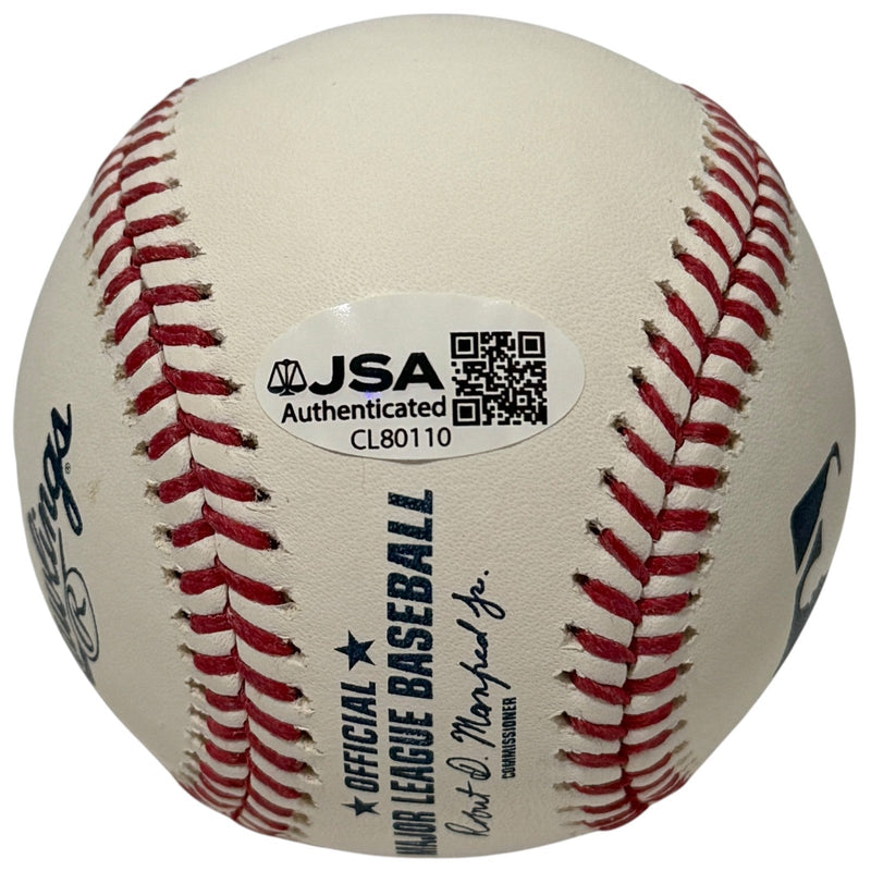 Ken Griffey Sr Signed Autographed ROMLB Baseball w/ 1975-76 Champs JSA COA Reds