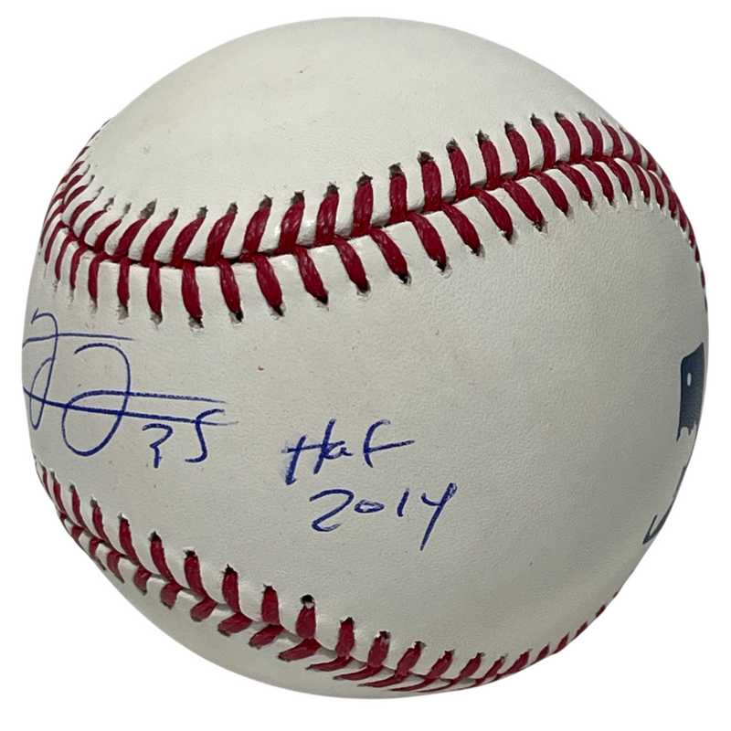 Frank Thomas Signed ROMLB Baseball w/ HOF 2014 Beckett Witness BAS COA