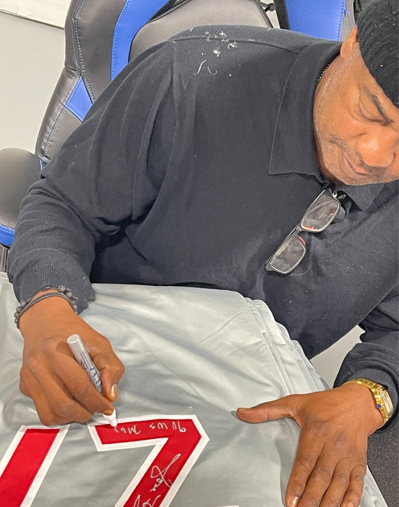 Jose Rijo Signed Cincinnati Reds Custom Jersey w/ 90 WS MVP Beckett Wit BAS COA
