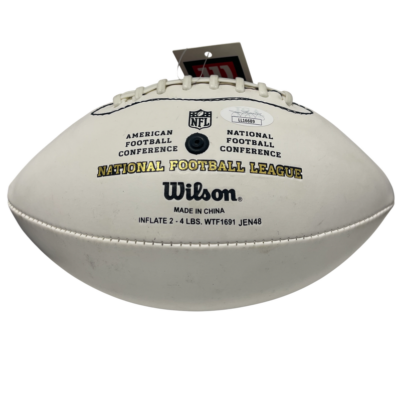 Sammy Watkins Signed Wilson Mini White Panel NFL Football Bills Chiefs JSA COA
