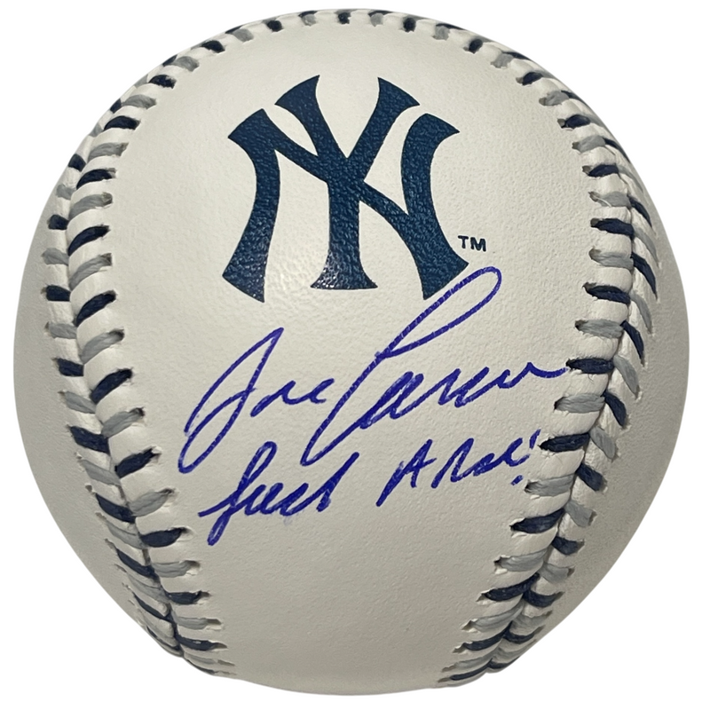 Jose Canseco Signed Yankees Logo ROMLB Baseball w/ F**k AROD! Beckett W BAS COA