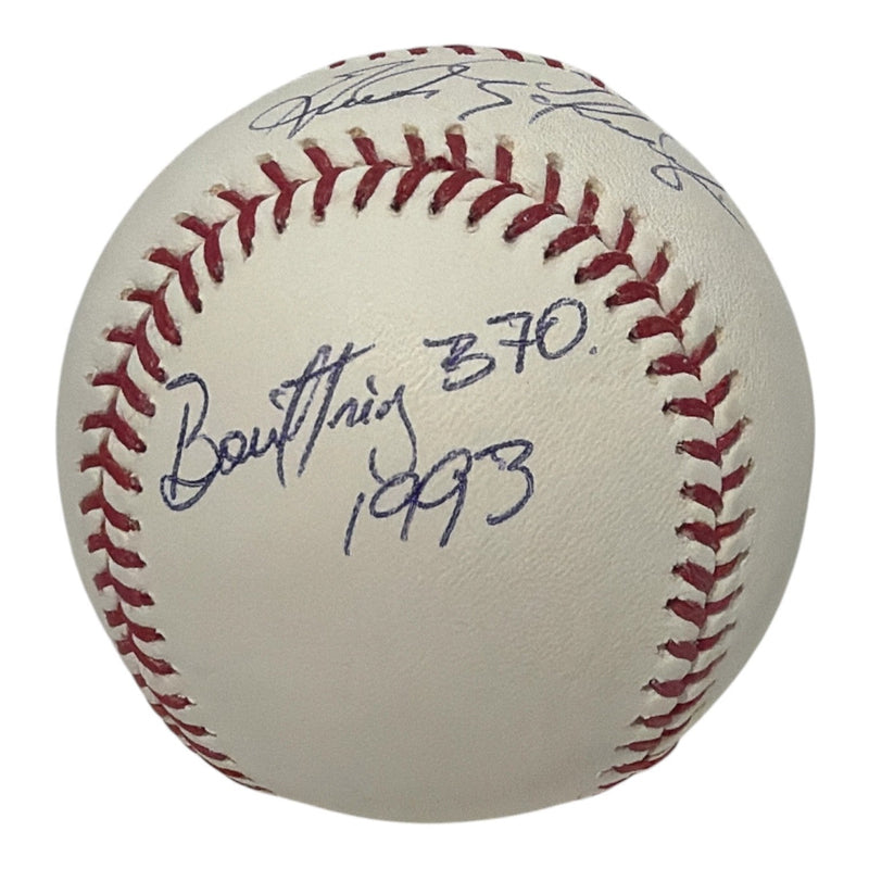 Andres Galarraga Signed Autographed ROMLB Baseball w/ Batting Champ JSA COA